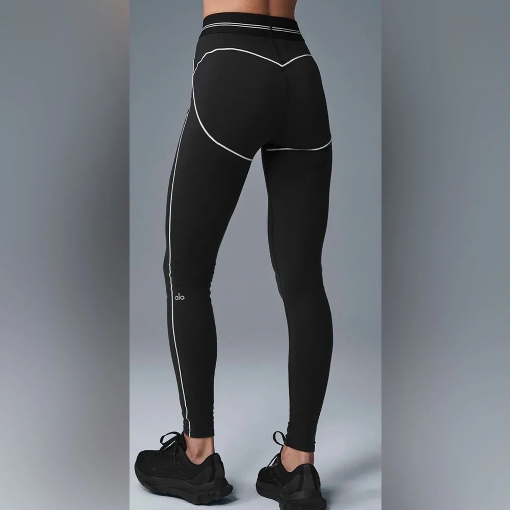 Alo Airbrush High-Waist Heart Throb Legging
